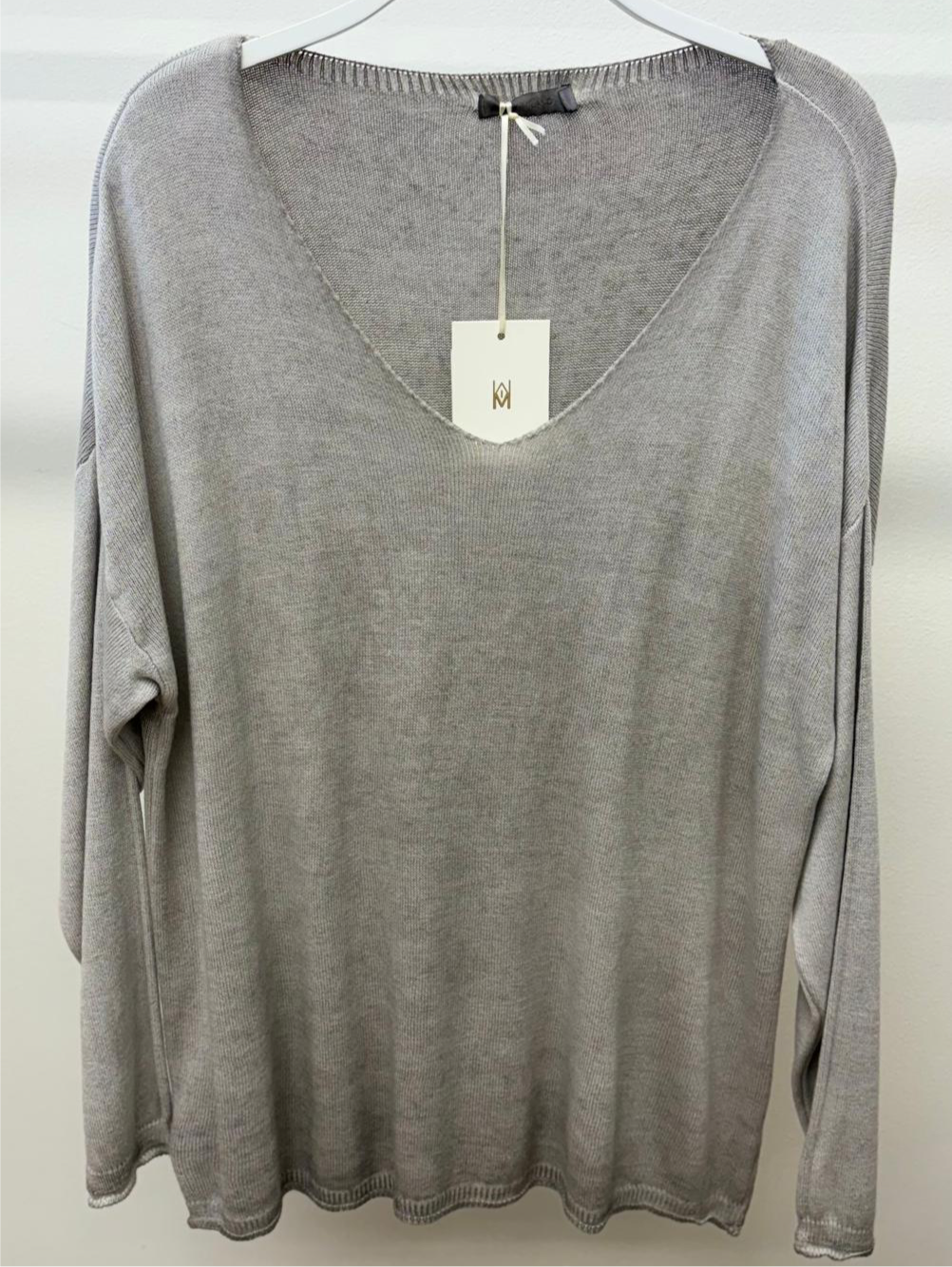 Mineral Wash Lightweight Sweater