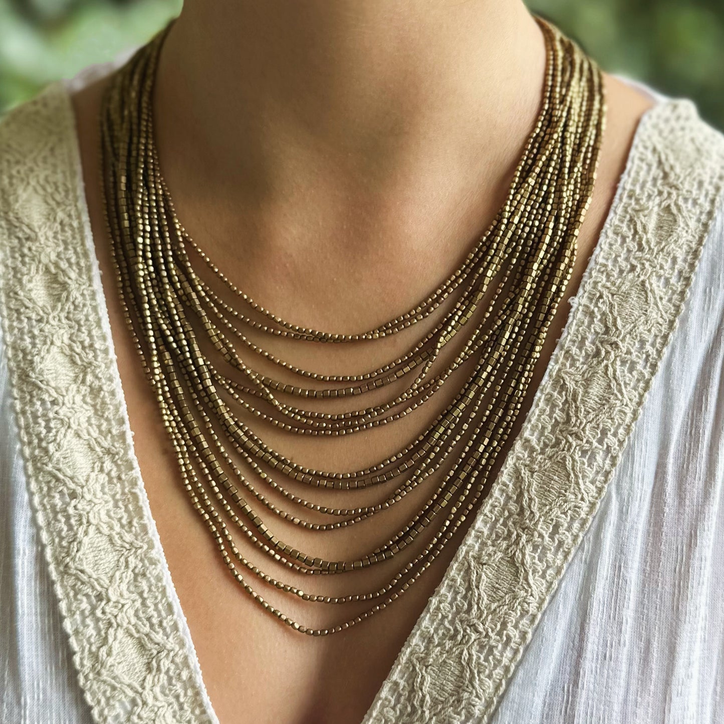 Goa Waterfall Necklace
