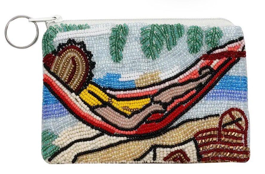 Siesta Beaded Coin Purse