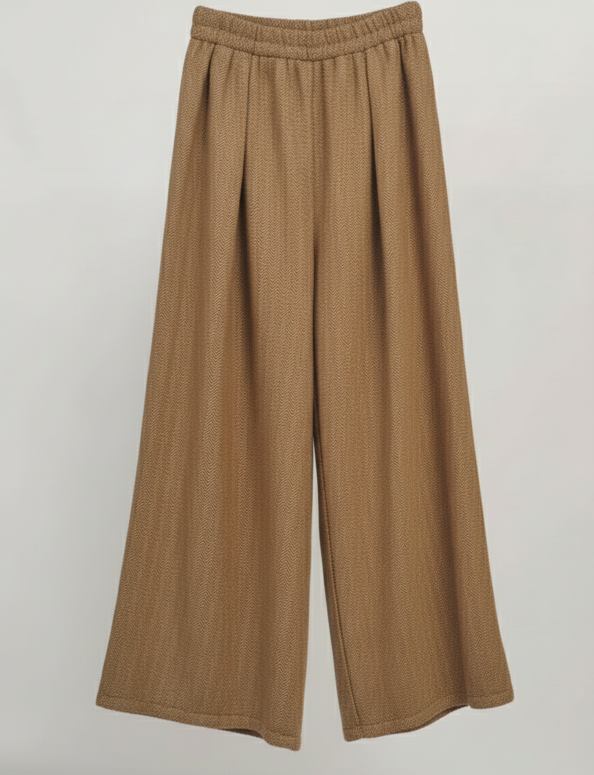 Herringbone Palazzo Pants