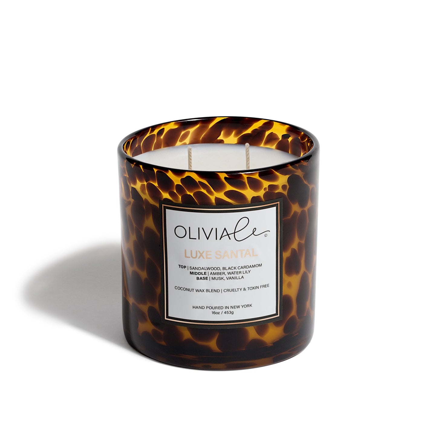 Luxe Santal Tortoise Candle