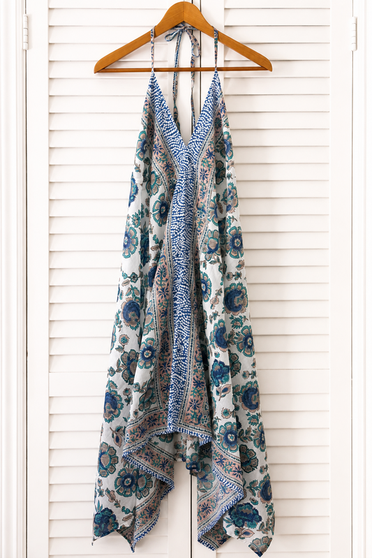 Moonflower Halter Dress