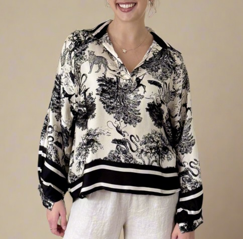 Jungle Print Tunic