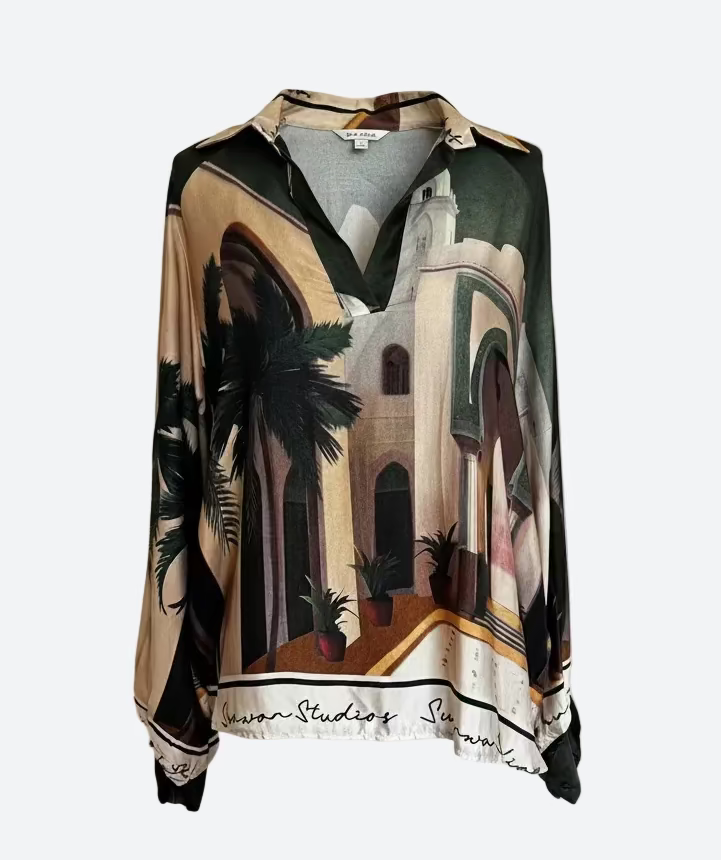 Mediterranean Oasis Tunic